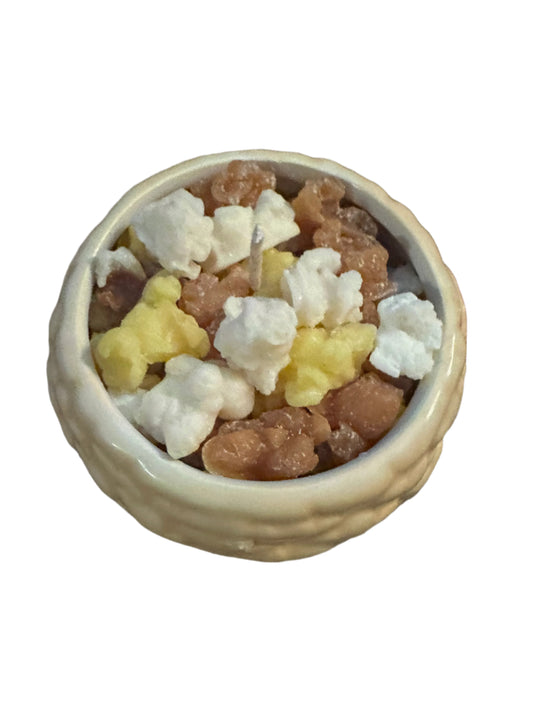 Carmel popcorn soy candle
