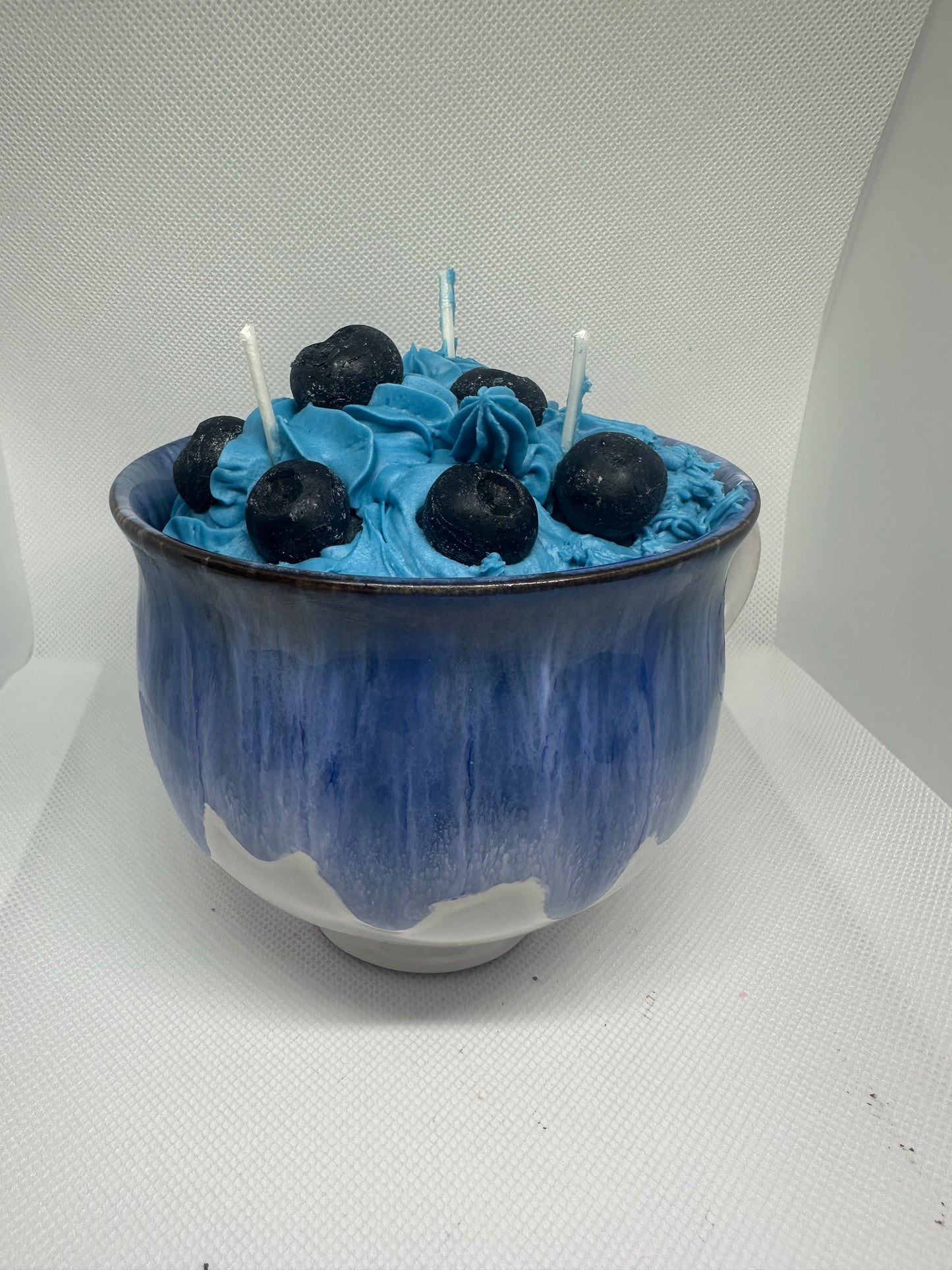 Blueberry latte