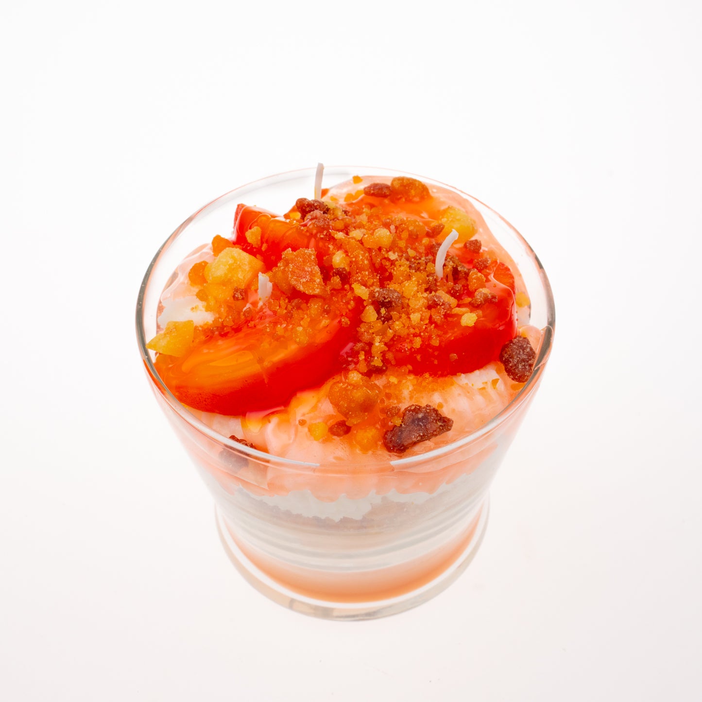 16 ounce Peach cobbler Soy Candle