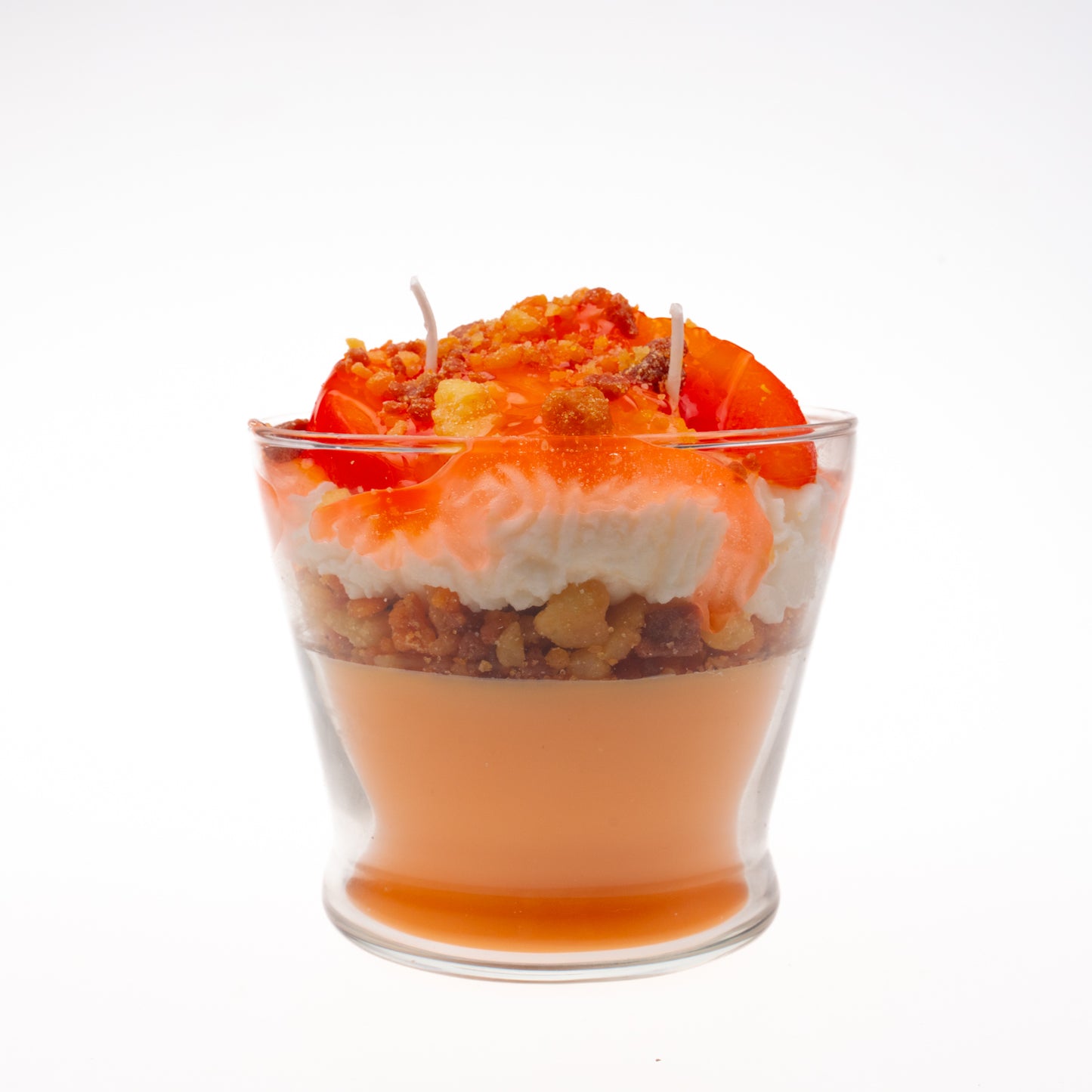 16 ounce Peach cobbler Soy Candle