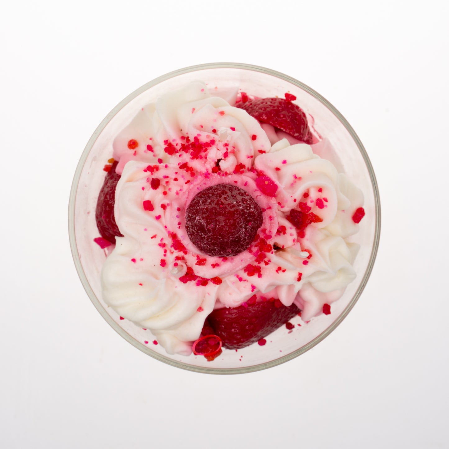 16 ounce Strawberry Cheese Cake Soy Candle
