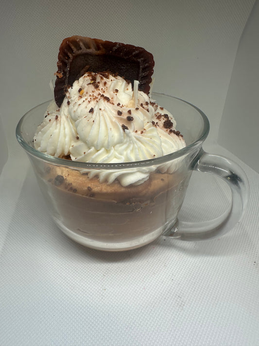Hazelnut coffee and cream