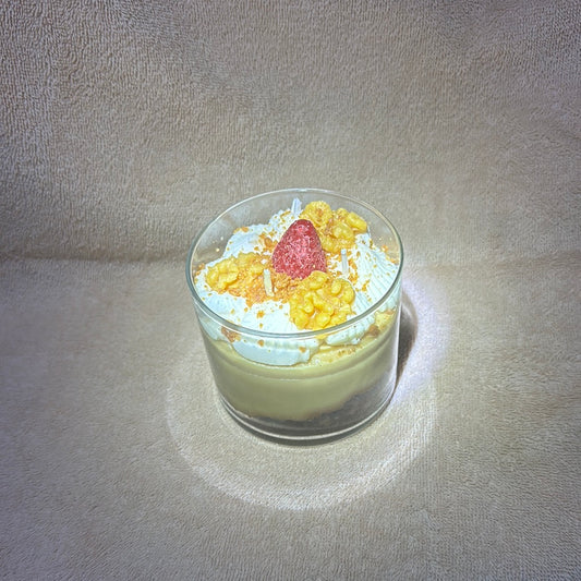 Walnut cheesecake soy candle