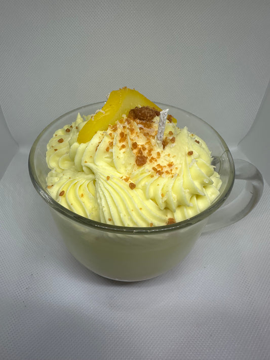Citrus lemon soy candle