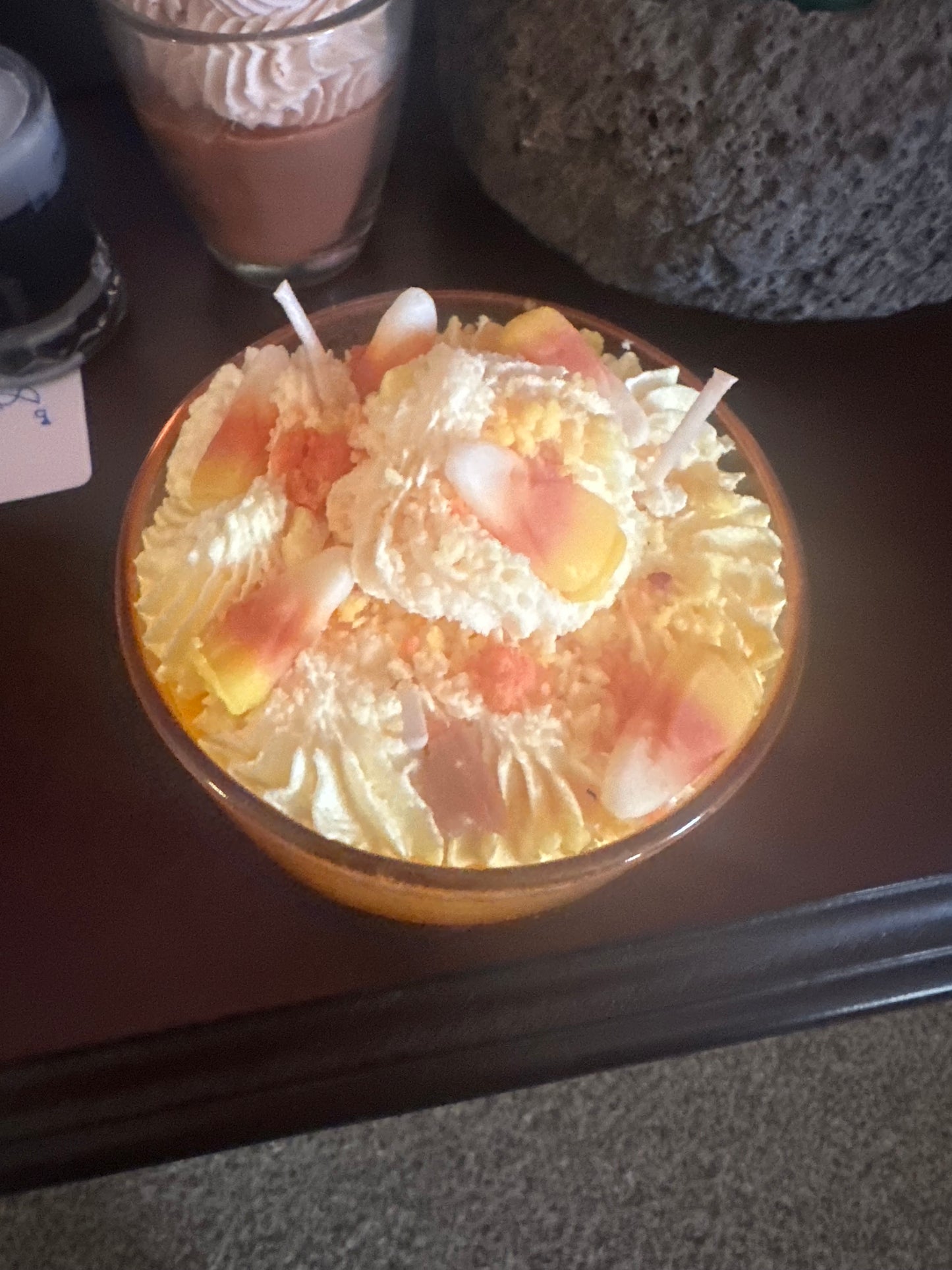 Candy Corn soy candle