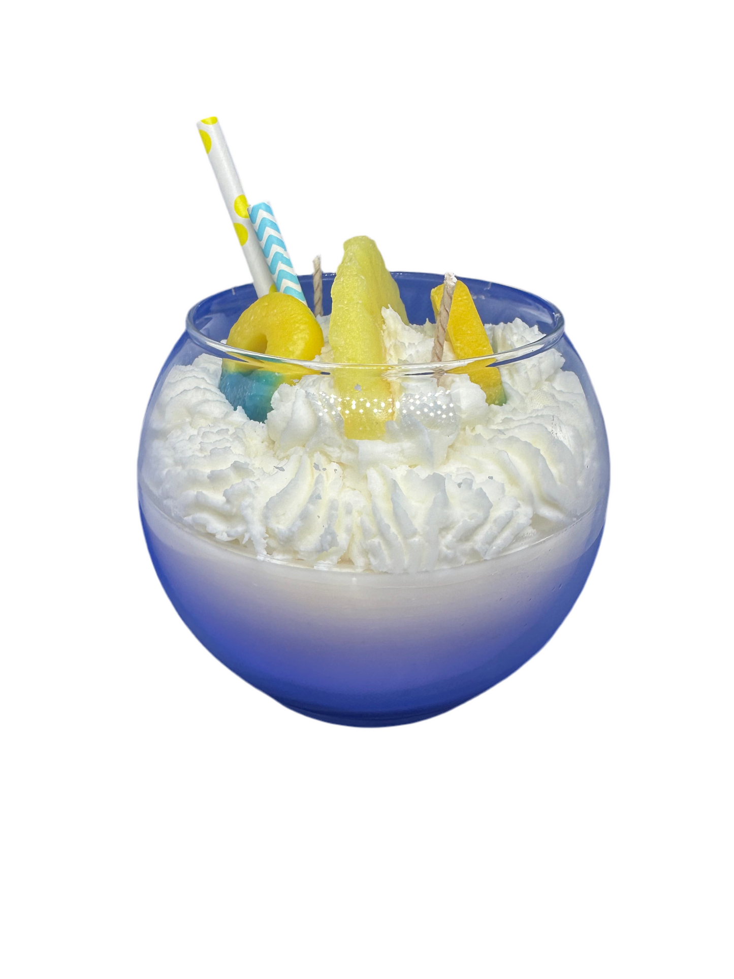 Pina colada soy candle