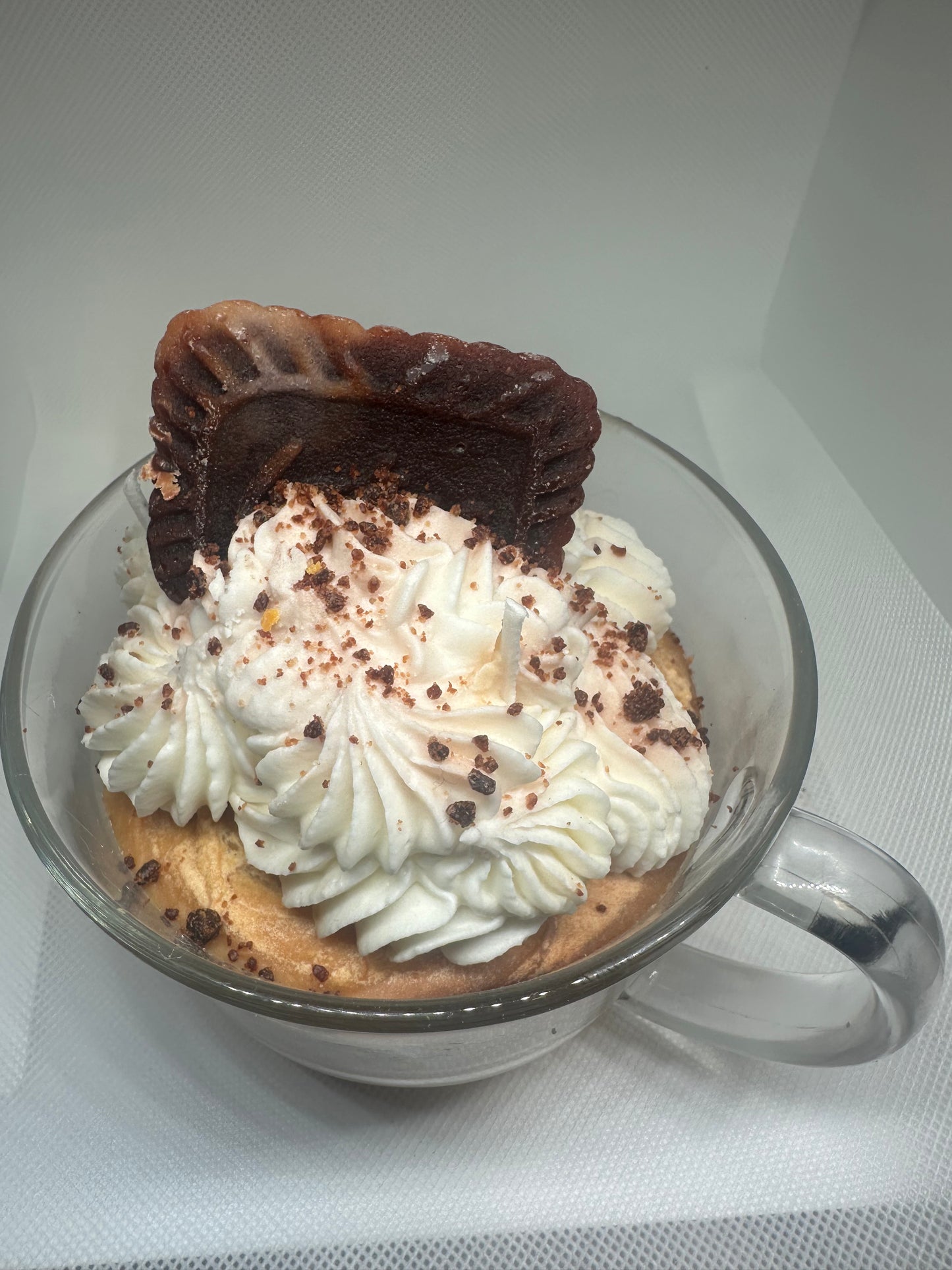 Hazelnut coffee and cream