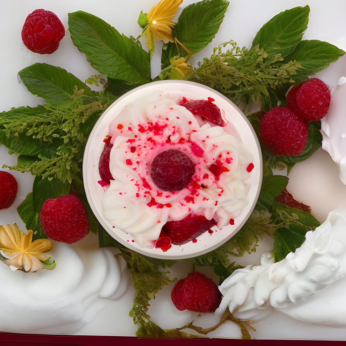 16 ounce Strawberry Cheese Cake Soy Candle