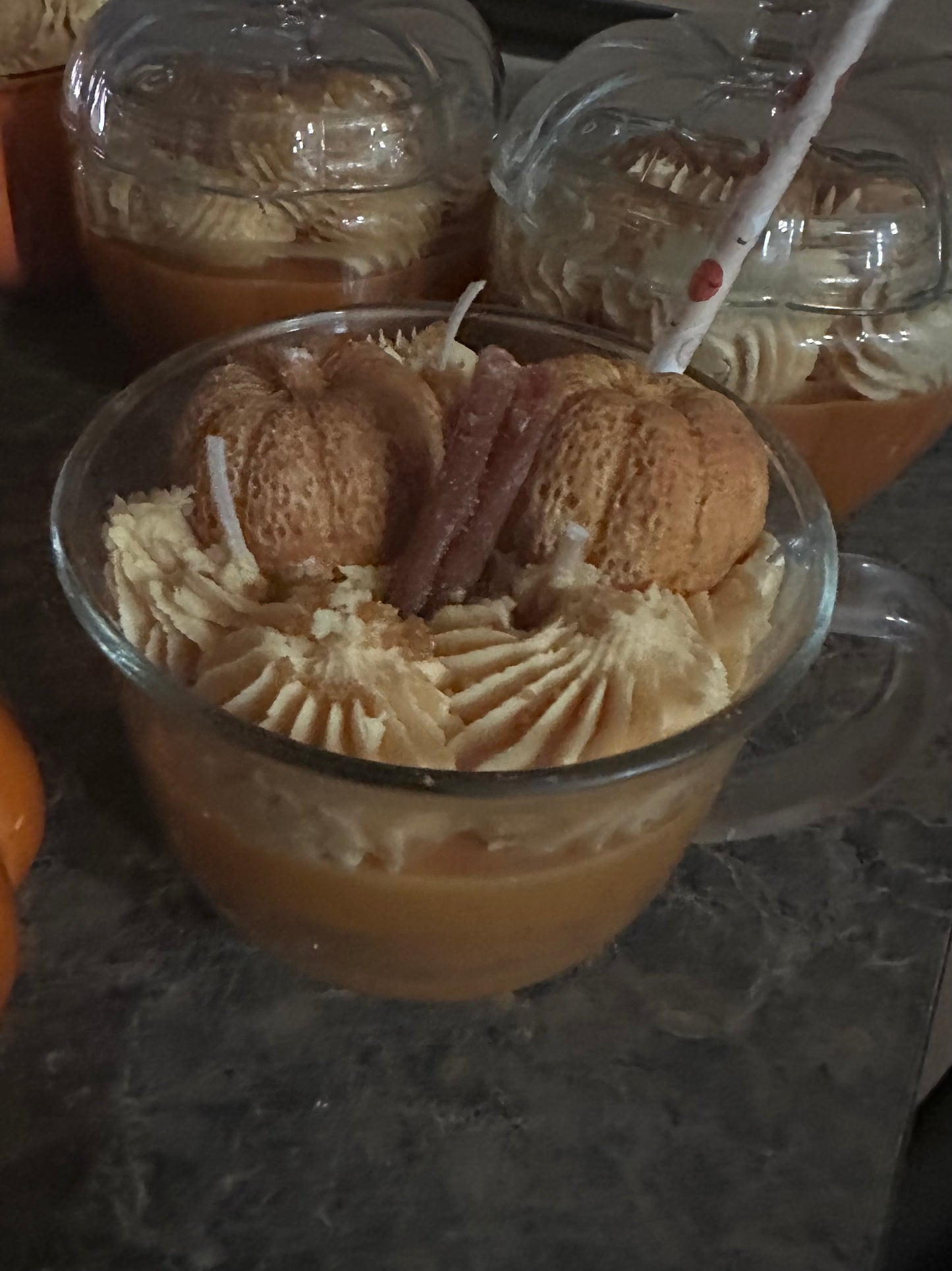 Pumpkin spice soy candle