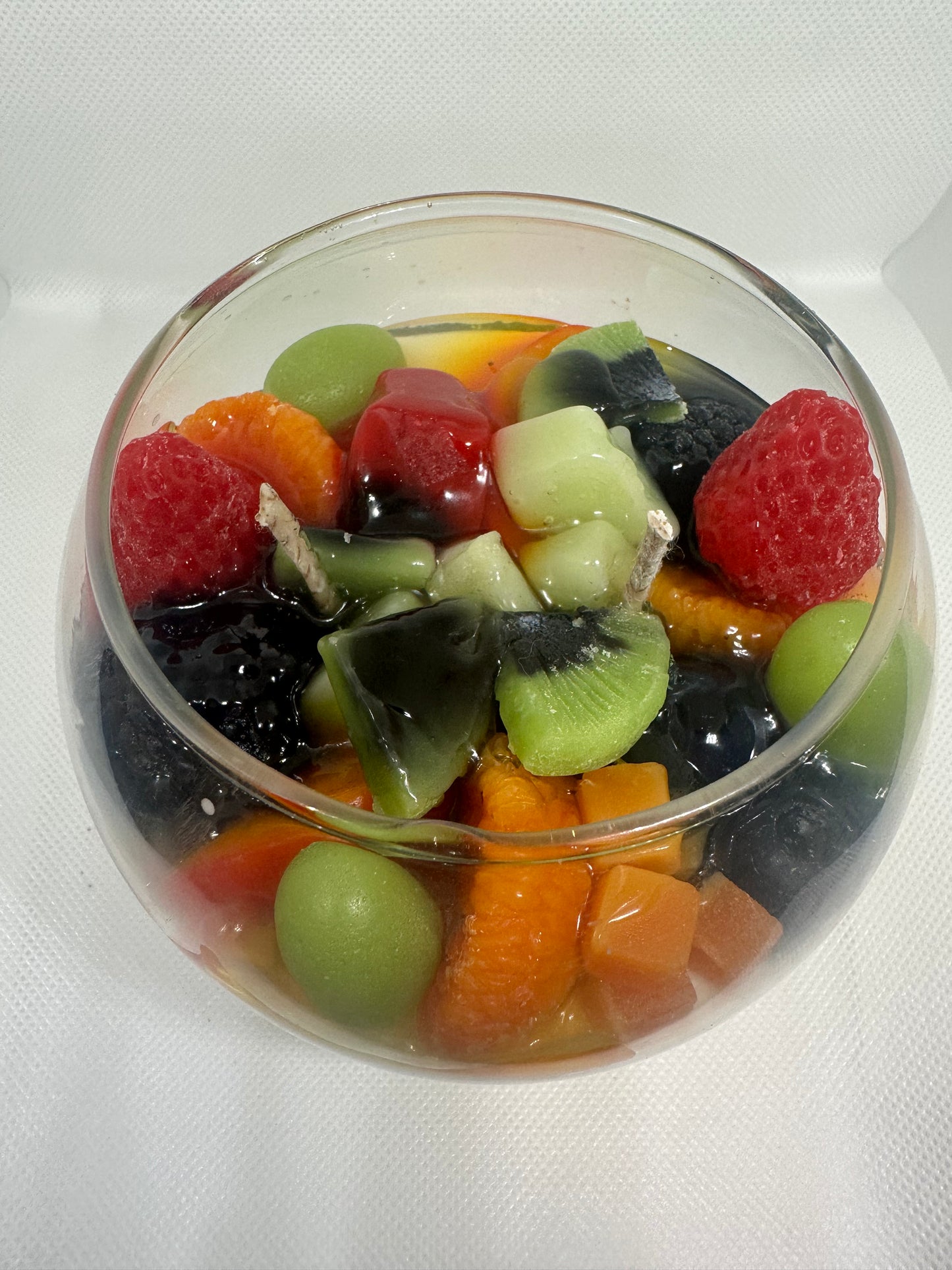 Mixed fruit salad soy candle