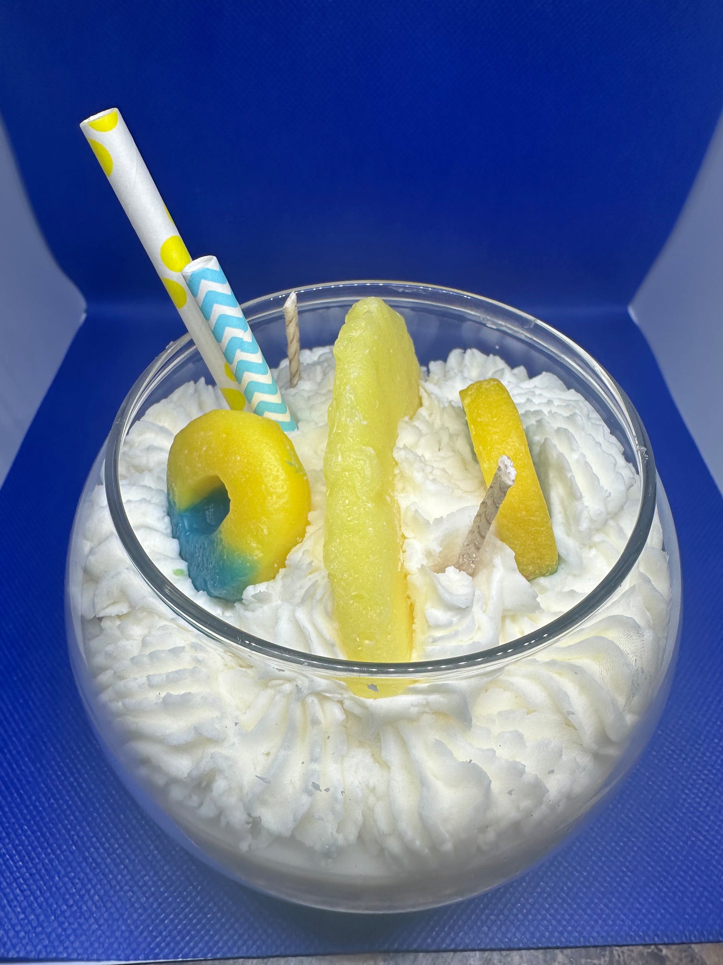 Pina colada soy candle