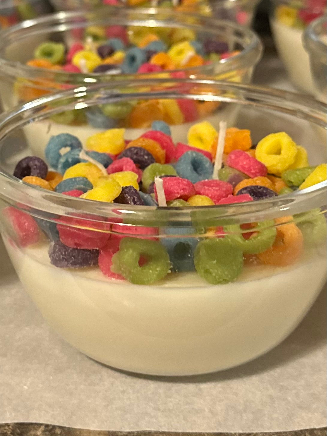 Fruit loops soy candle