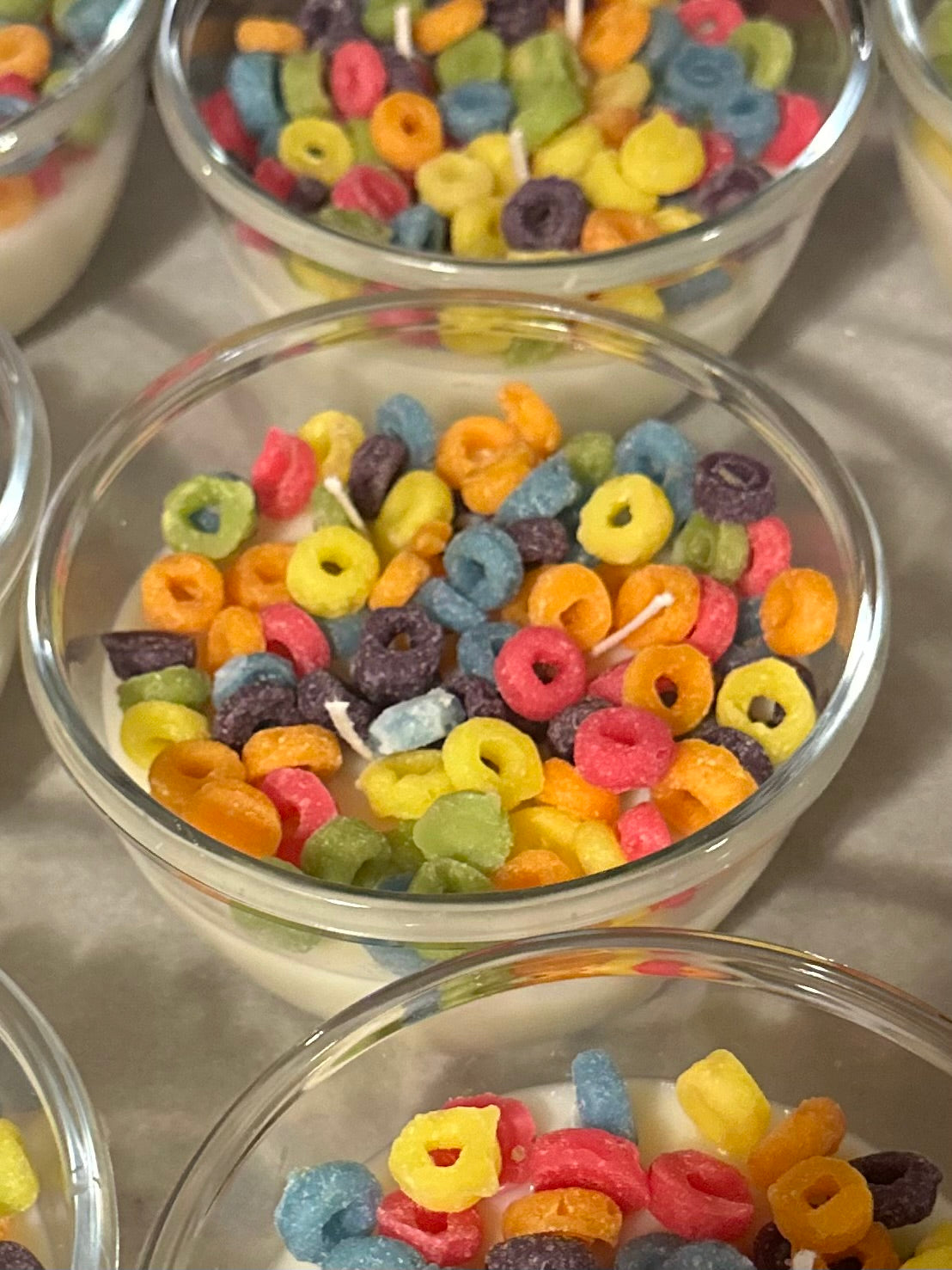 Fruit loops soy candle