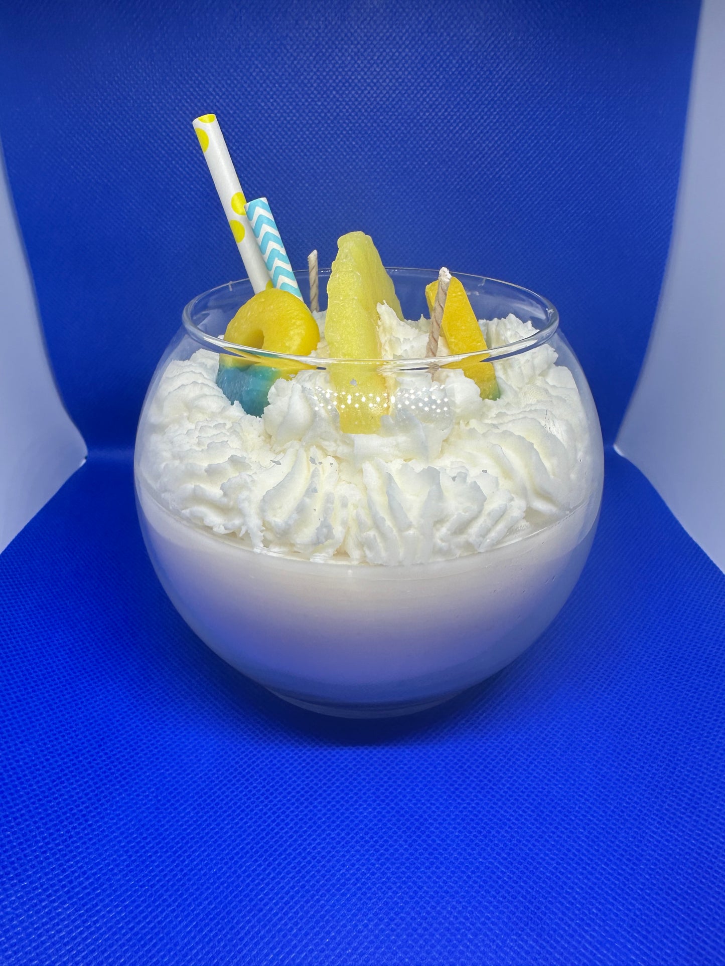 Pina colada soy candle