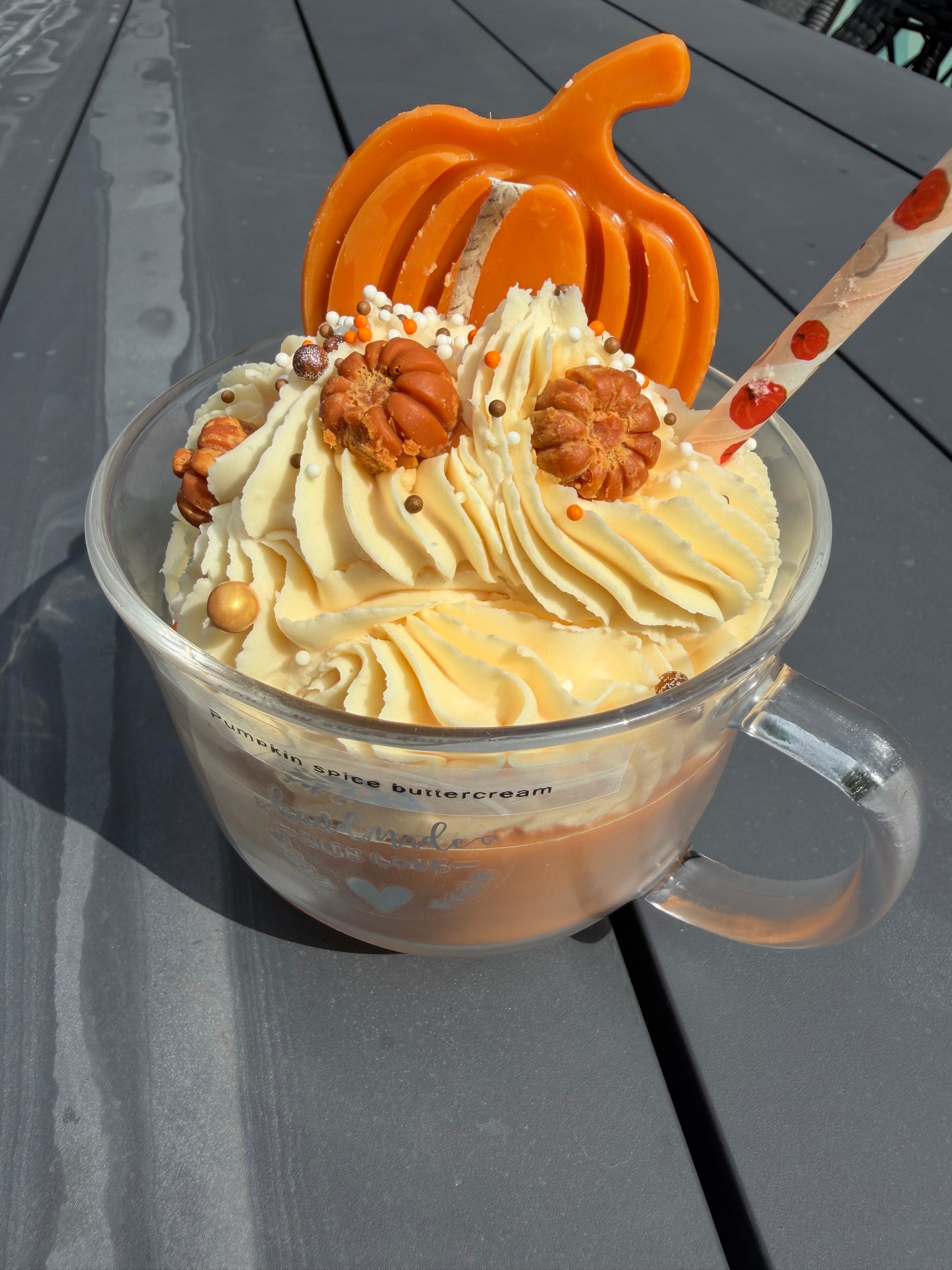 Pumpkin cinnamon soy candle