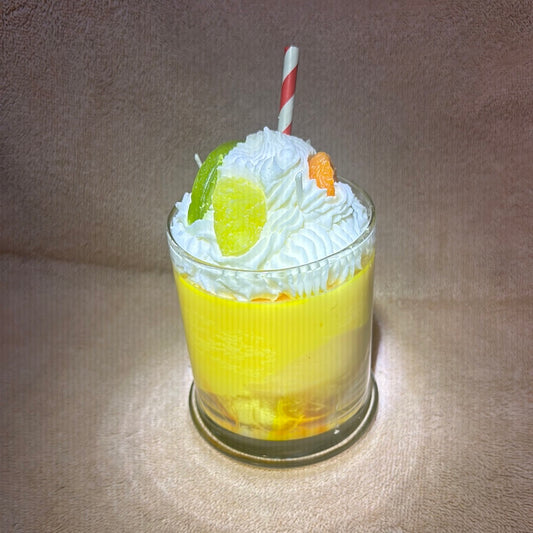Tropical fruit soy candle