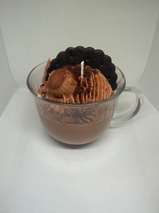 Chocolate fudge soy candle
