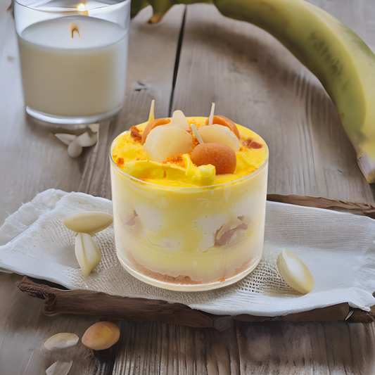 14 ounce Banana Pudding Soy Candle